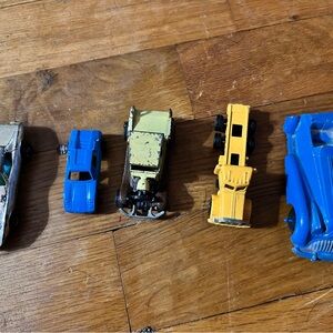 Vintage Metal Die Cast Toy Cars 70s